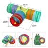 Túnel de Juguete para Gatos  Casa Divertida con Pelota
