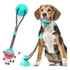 Juguete Mordedor para Perros con Cuerda y Dispensador de Croquetas