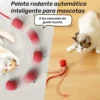 Juguete Interactivo para Gatos con Bola Autorodante - Recargable Eléctricamente